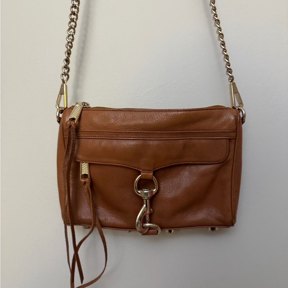 Rebecca Minkoff Tan Leather Crossbody Purse